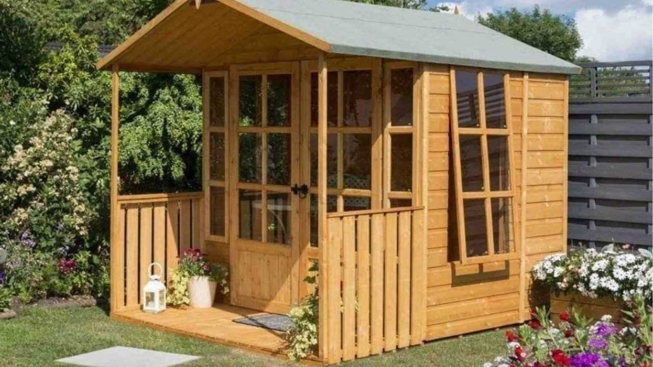 Garden Shed With Porch